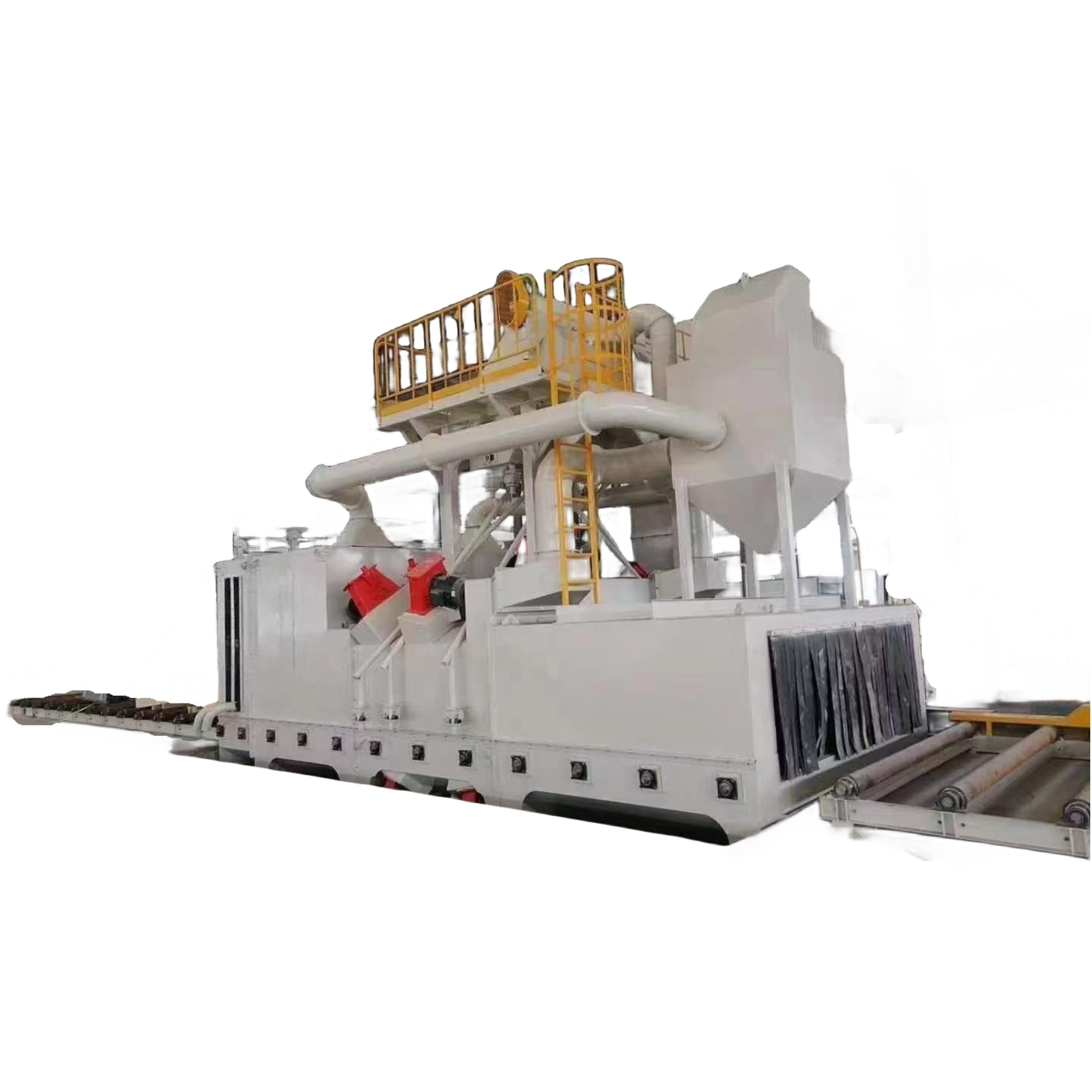 Continuous Pass-through Shot Blasting Machine