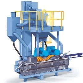 Banding Steel Shot Blasting Machine