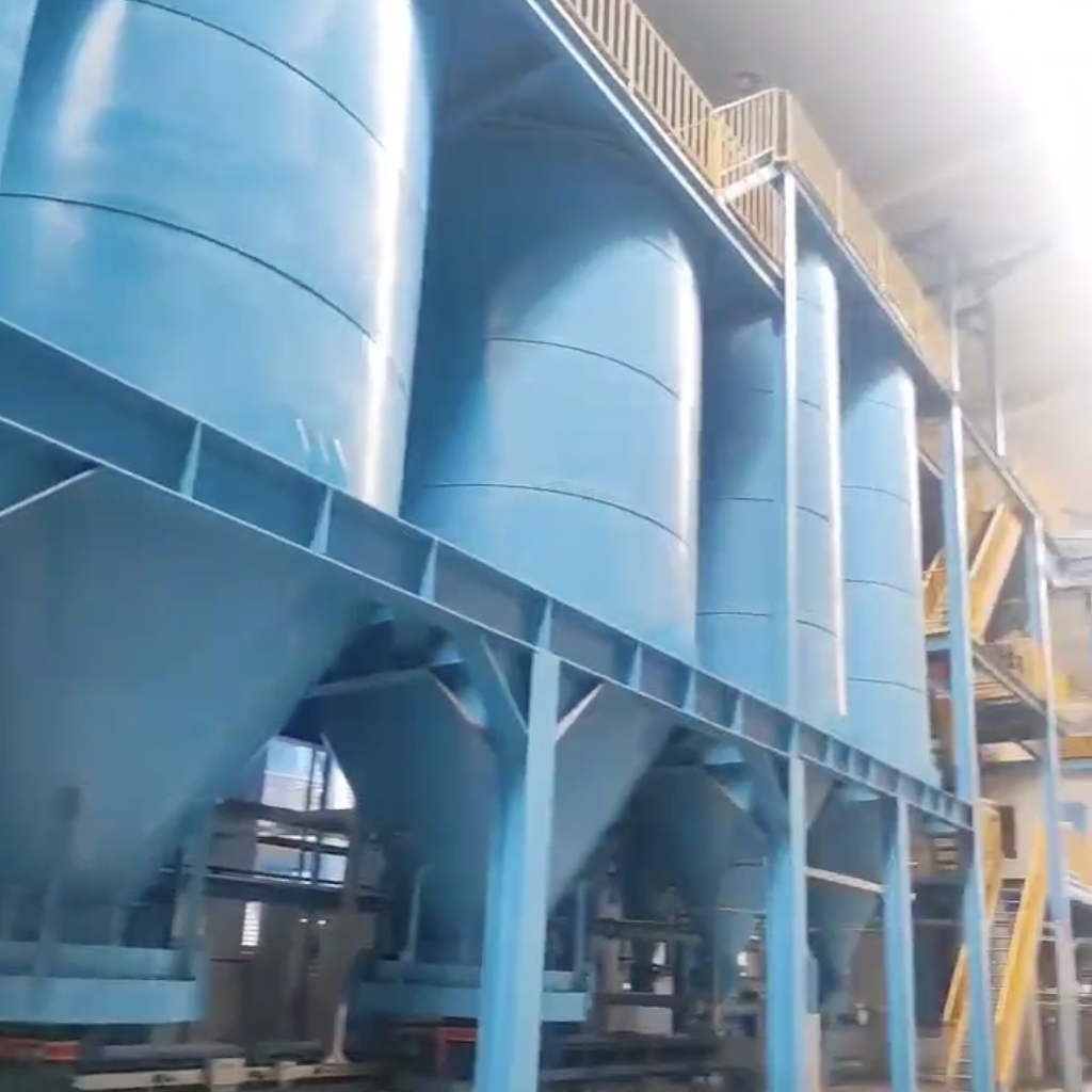 Foundry Sand Plant Green Sand Process Production Line, Clay Sand Treatment Line 100tons