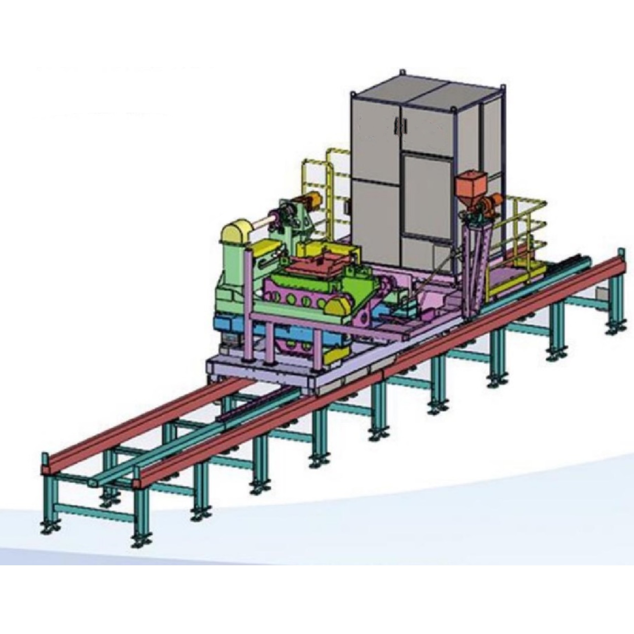TILTING  AUTOMATIC  POURING  MACHINE
