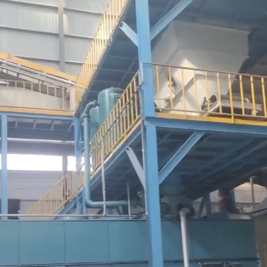 Foundry Sand Plant Green Sand Process Production Line, Clay Sand Treatment Line 40tons