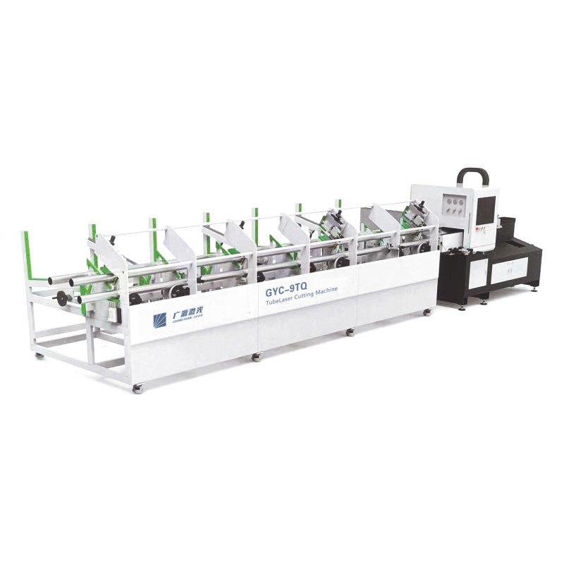 Front Pull Type Metal Tube Fiber Laser Cutting Machine