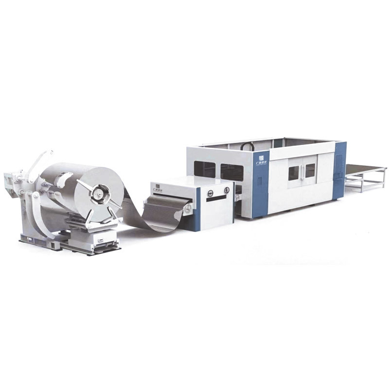 Coil Metal Fiber Laser Cutting Machine