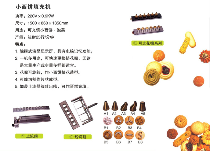 小西餅擠花機