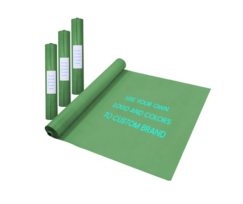 Synthetic roofing underlayment