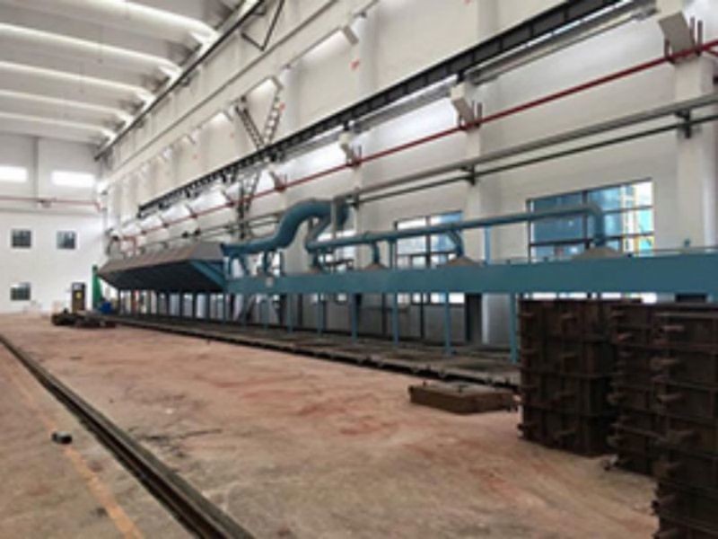 Resin Sand pouring line