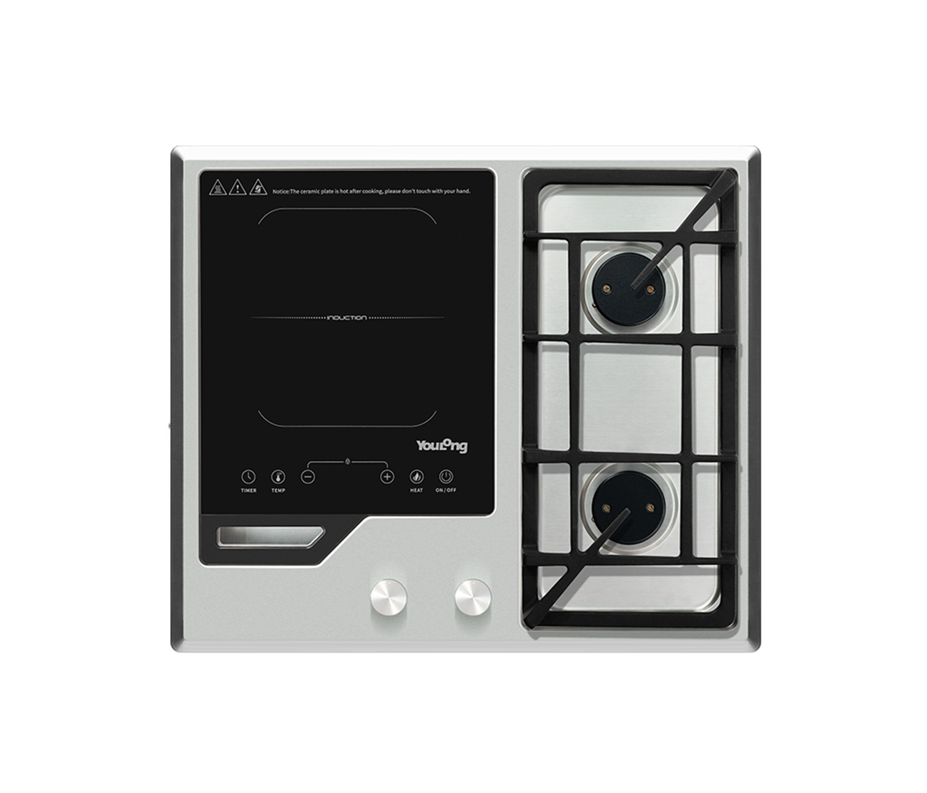 1H2B-S01 RV combination cooktop