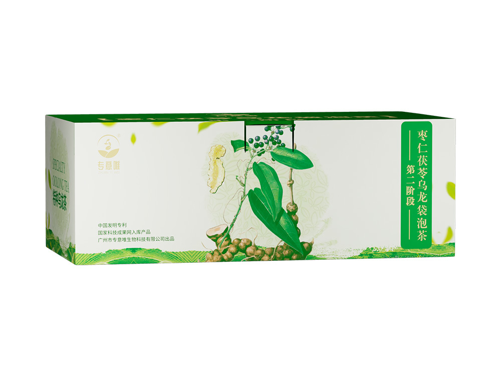 藥食同源—棗仁茯苓烏龍袋泡茶