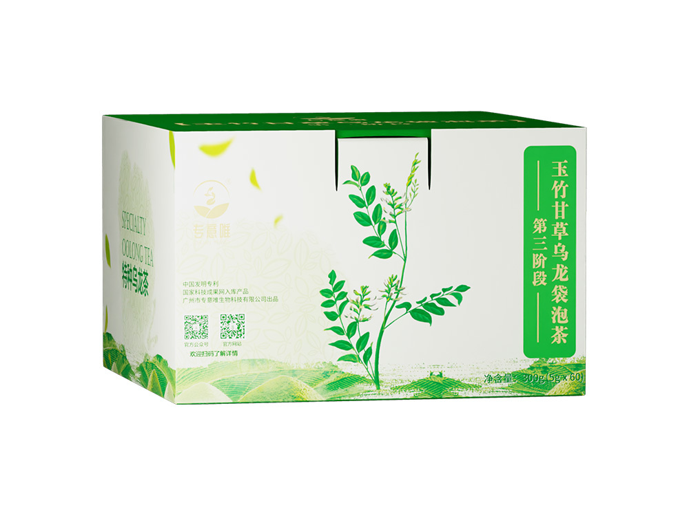 藥食同源—玉竹甘草烏龍袋泡茶