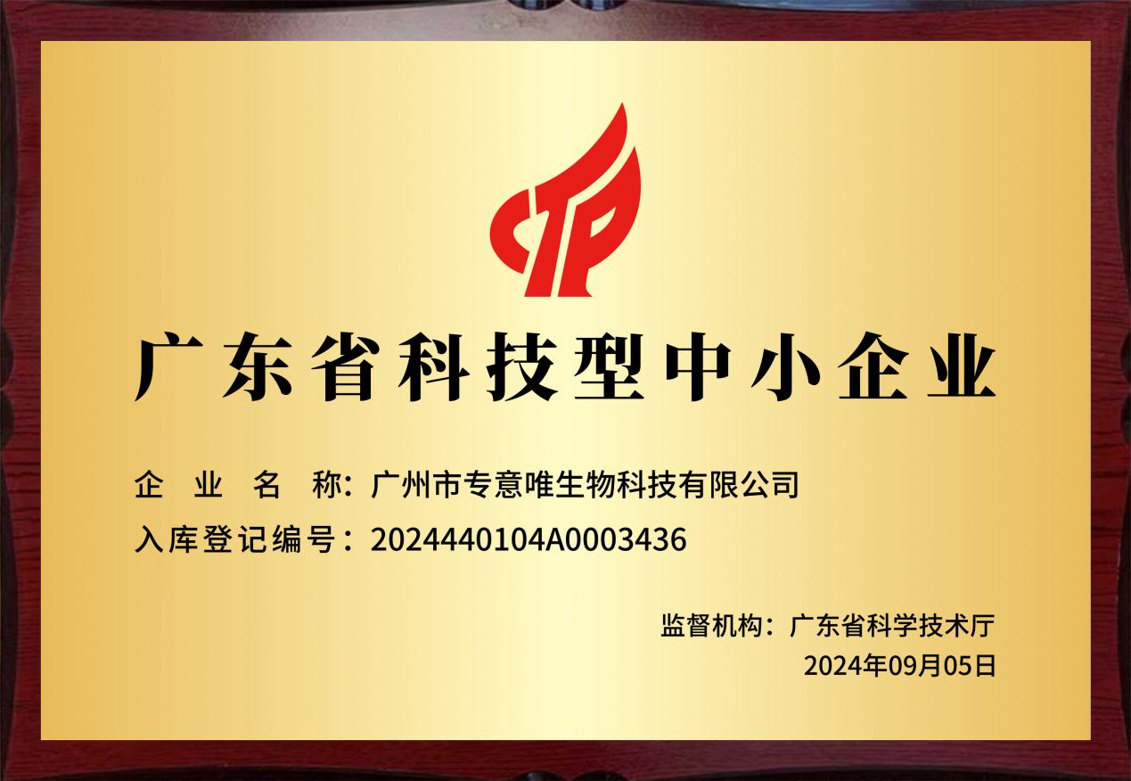 喜訊！祝賀專意唯成功入選2024年國家級科技型中小企業(yè)