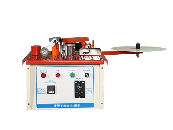 Slide table mini edge banding machine