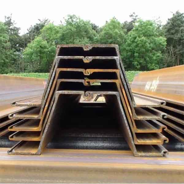 High quality steel sheet pile supplier
