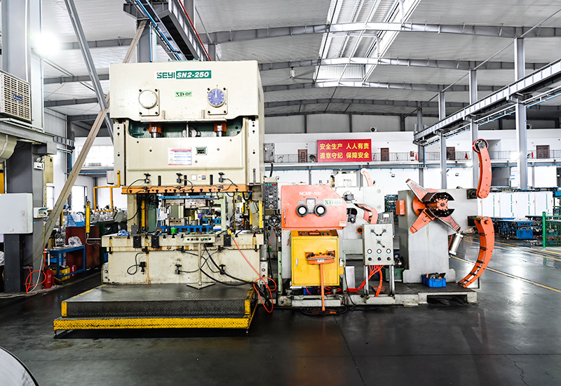 Stamping processing capability