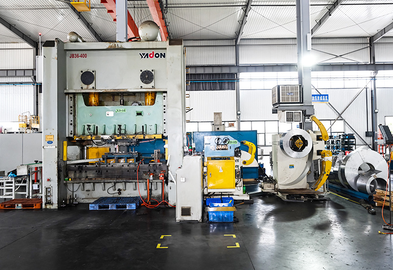 Stamping processing capability