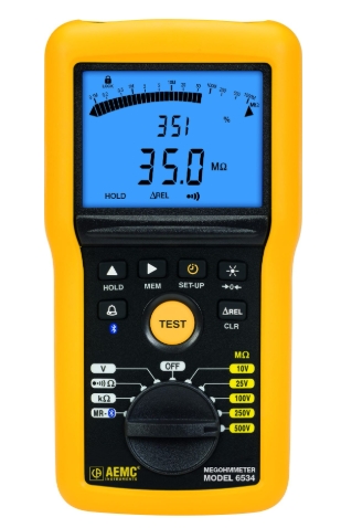 AEMC 6534 Instruments Megohmmeter