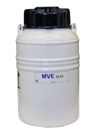 MVE SC 3/3 SC Series Model (small capacity),the Standard Capacity (SC) aluminum dewars