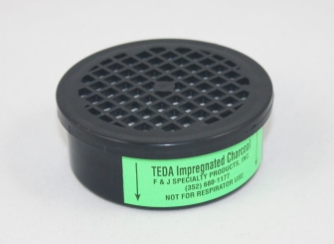 TE2B TEDA Impregnated Charcoal Filter