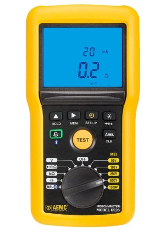AEMC 6526 Digital/Analog Megohmmeter