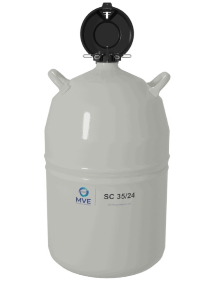 MVE SC 35/24,the Standard Capacity (SC) aluminum dewars