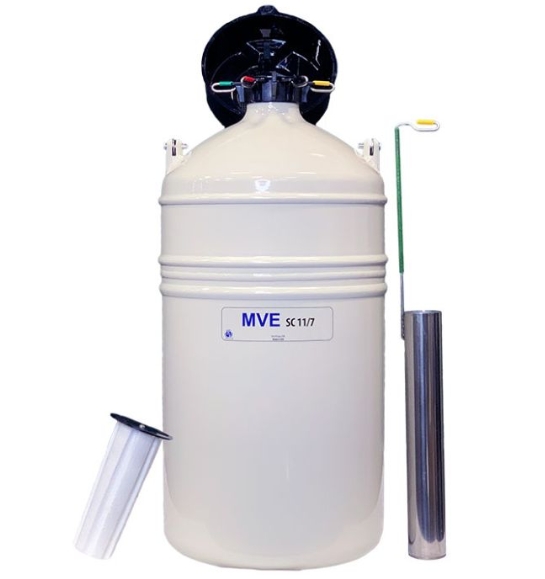 MVE SC 11/7 SC Series Model (small capacity),the Standard Capacity (SC) aluminum dewars