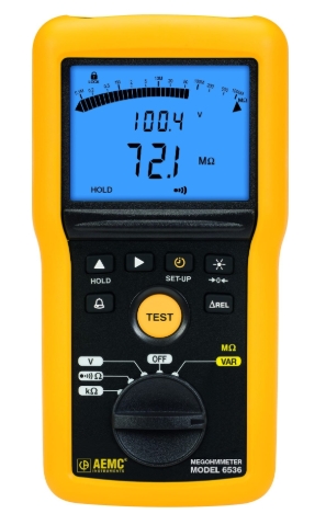 AEMC 6536 ESD Floor Kit Megohmmeter