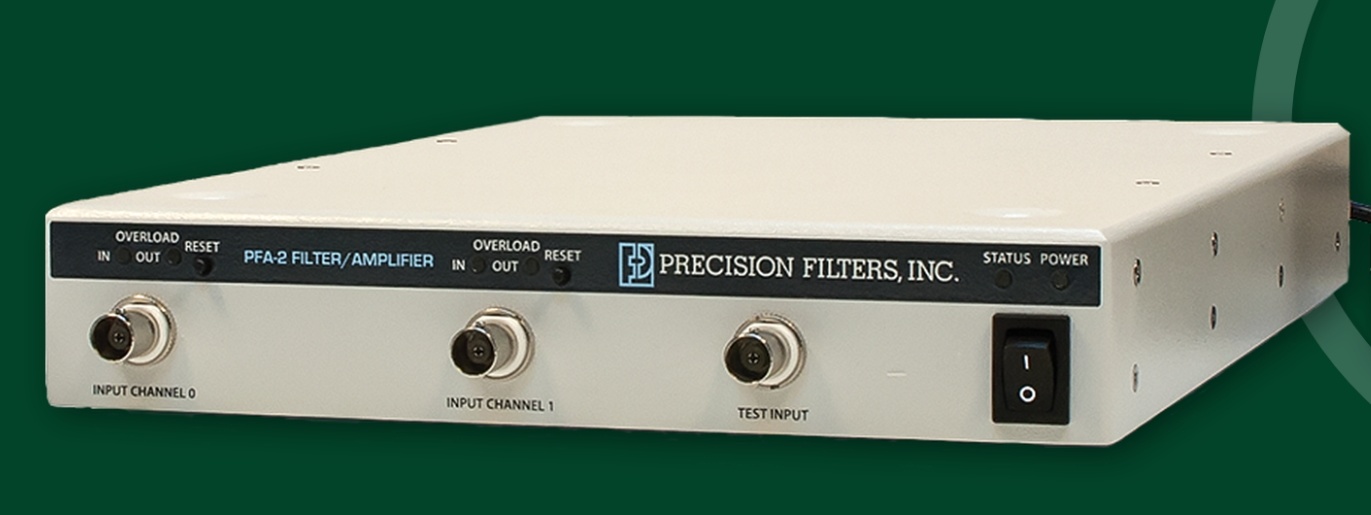 Precision PFA-2 Two-Channel Compact Filter/Amplifier