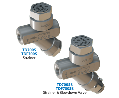 Watson Mcdaniel TD700S/TDF700S Thermodynamic Steam Trap