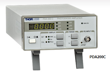 Thorlabs Benchtop Photodiode Amplifier PDA200C