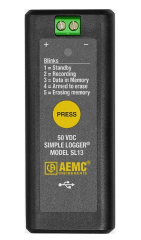 AEMC SL13 Simple Logger