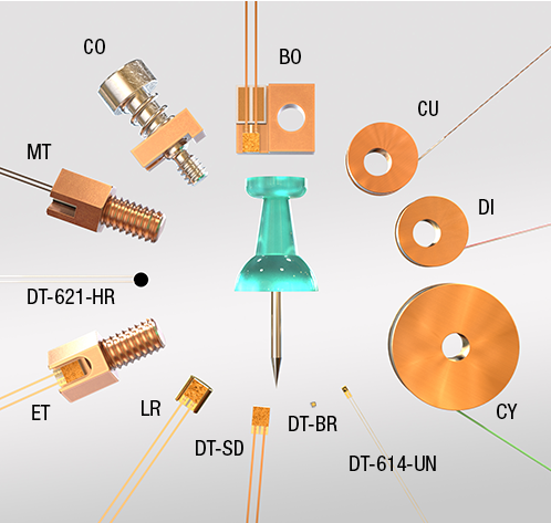 Lakeshore Cryogenic temperature sensors DT-670 silicon diodes Lakeshore Cryogenic temperature sensors DT-670 silicon diodes