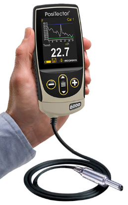 DeFelsko PosiTector® 6000MP Coating Thickness Gauge with Micro Probe