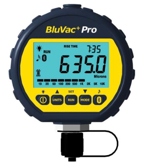 AccuTools BluVac+ Pro - Wireless Digital Vacuum Gauge
