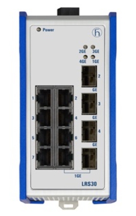 Hirschmann Managed DIN Rail & Compact Switch Families LRS30-7TX/3SFP/1C