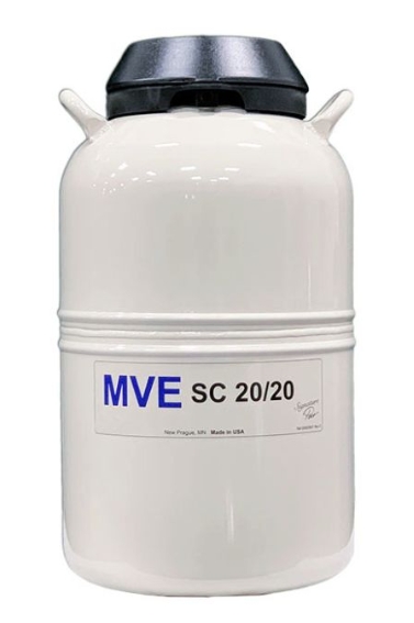 MVE SC 20/20 Signature,the Standard Capacity (SC) aluminum dewars