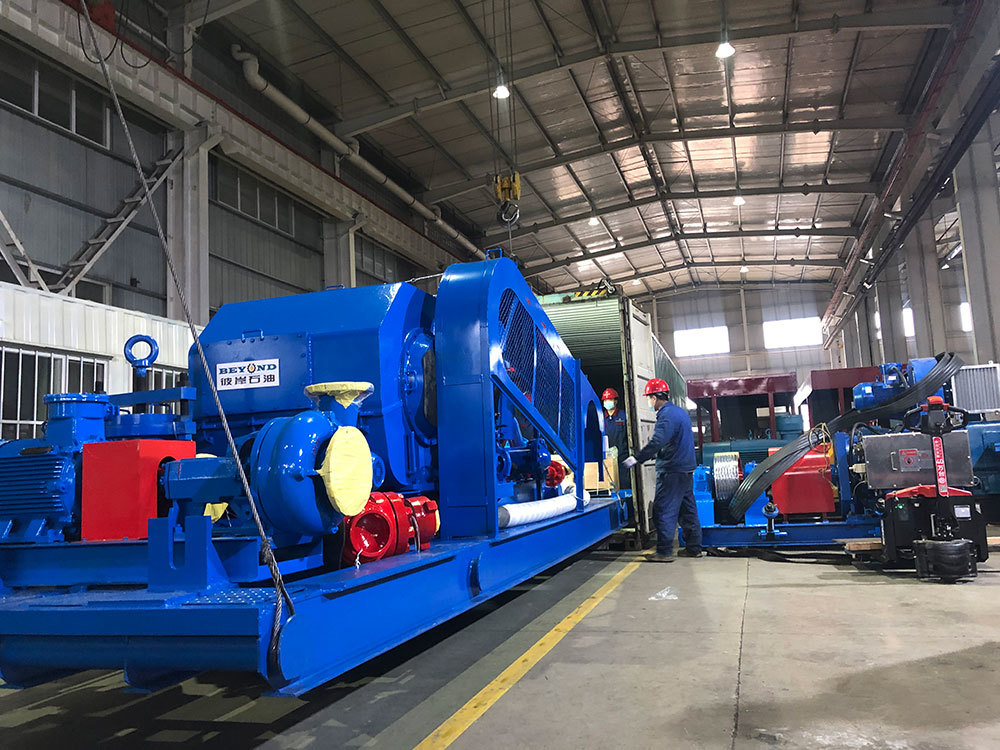 Electric F-500 Mud Pump Loaded for Azerbaijan