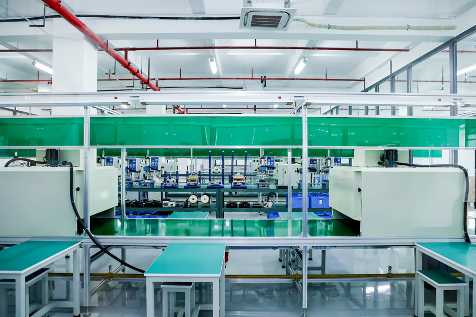 Low-carbon and environmentally-friendly automated intelligent manufacturing plant