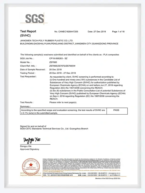 Certification Certification