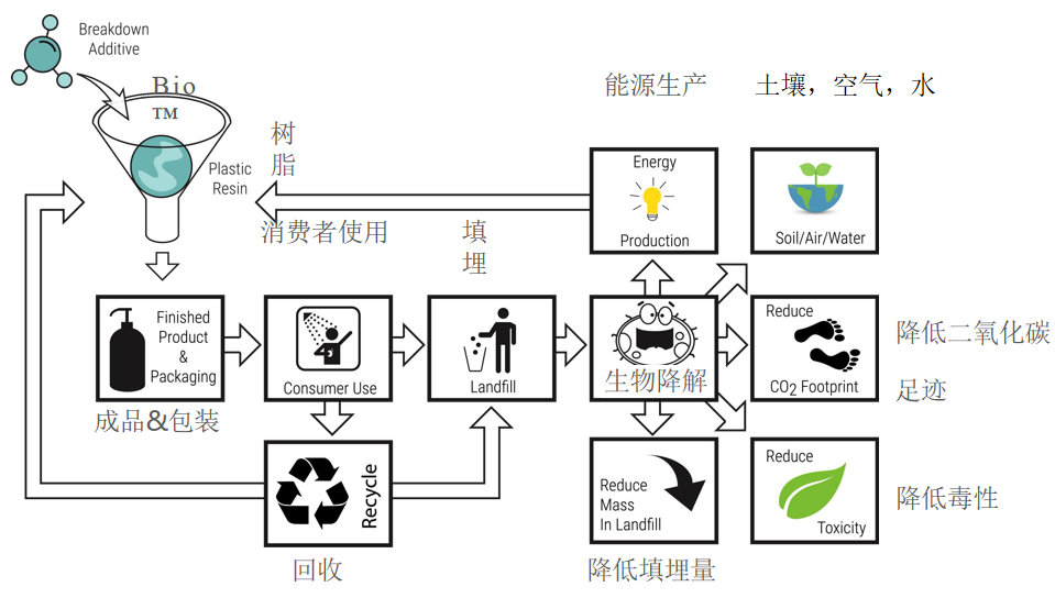 How to achieve the biodegradation of plastics