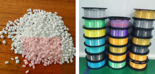 PLA -3D printing modified materials