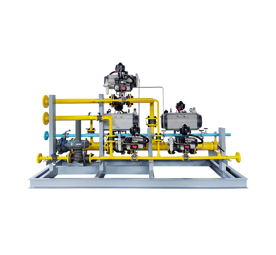 Burner Valve skid