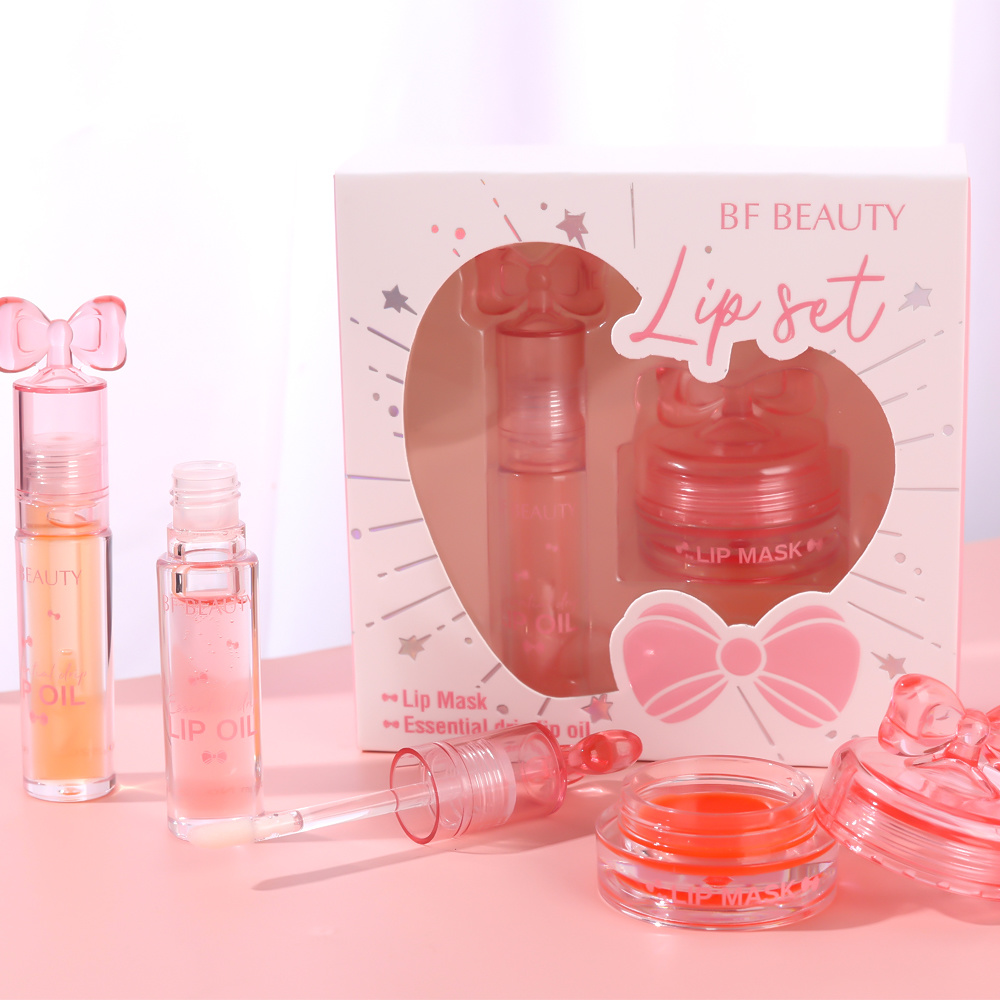 Shine Nourishing Lip Oil and Mask Kit