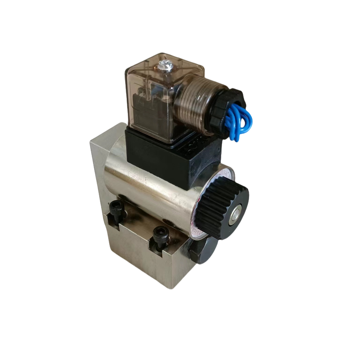 Super high pressure electromagnetic ball valve
