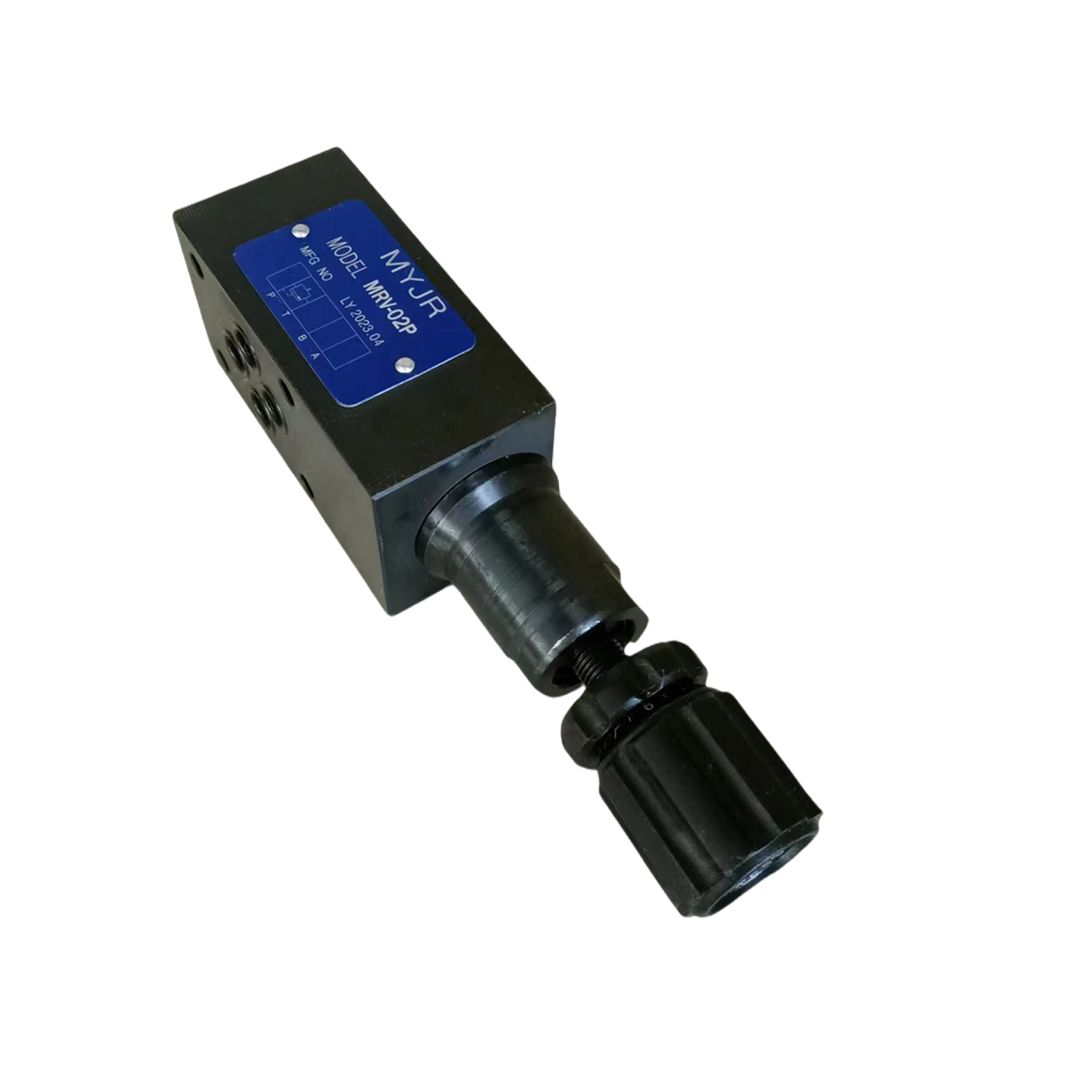 Low pressure superposition valve