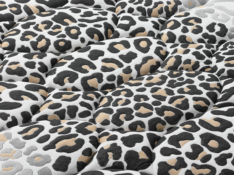 Leopard Fabric Memory Foam Mattress