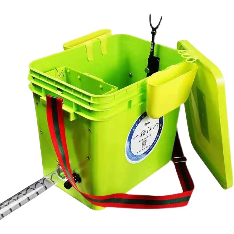 Intelligent nesting raft fishing bucket