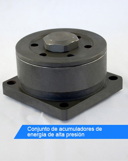 Conjunto de acumuladores de energía de alta presión