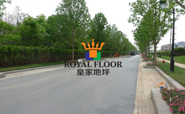 城市道路鋪設混凝土地面