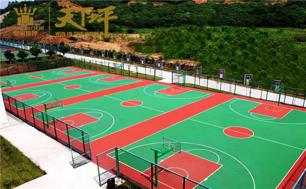 室外硅PU球場