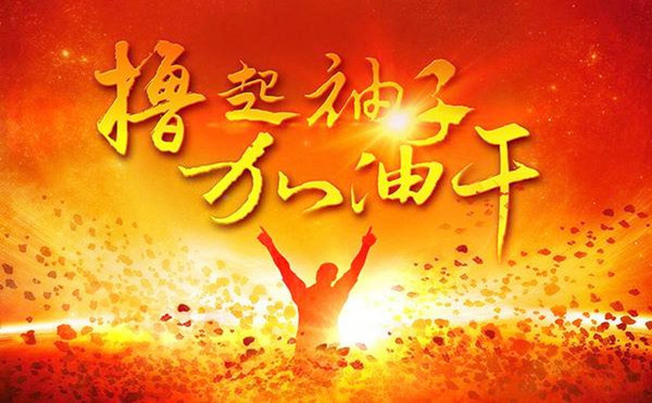 擼起袖子，加油干！