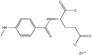 Zinc L-p-methylaminobenzoyl glutamate